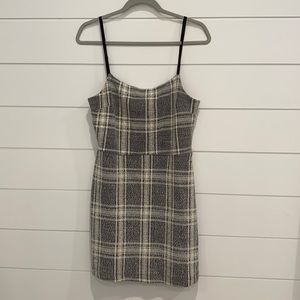 Tweed urban outfitters mini dress